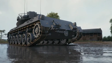 Моделька танка HWK 30 в World of Tanks