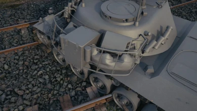 Моделька танка HWK 30 в World of Tanks