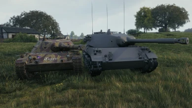 Моделька танка HWK 30 в World of Tanks