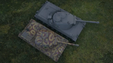 Моделька танка HWK 30 в World of Tanks