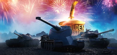 Акция в честь взятия 4-го Golden Joystick World of Tanks