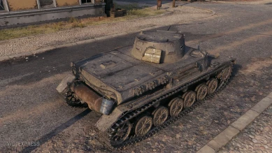 Новогодний подарочный танк МКА в World of Tanks