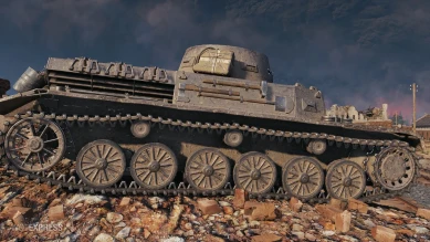 Новогодний подарочный танк МКА в World of Tanks