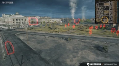 Переработка карты «Сталинград» в обновлении 1.38 Мир танков