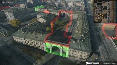 Переработка карты «Сталинград» в обновлении 1.38 Мир танков