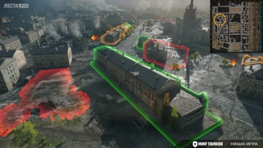 Переработка карты «Сталинград» в обновлении 1.38 Мир танков