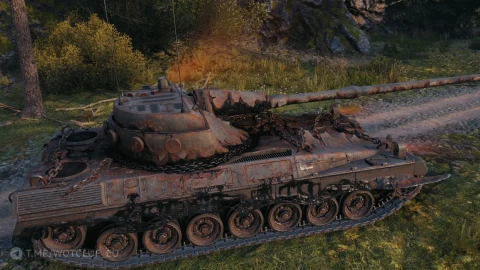 3D-стиль «Нулевой пациент» для танка KJPZ TIII Jäger в World of Tanks