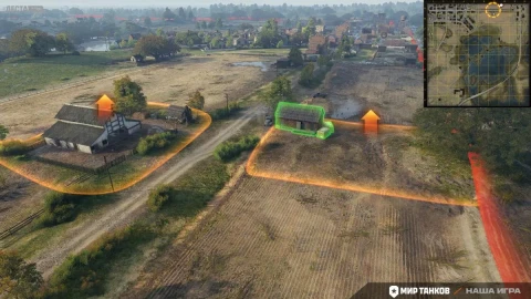 Изменения на карте «Лайв Окс» из обновления 1.38 в Мире танков