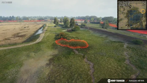 Изменения на карте «Лайв Окс» из обновления 1.38 в Мире танков