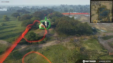 Изменения на карте «Лайв Окс» из обновления 1.38 в Мире танков