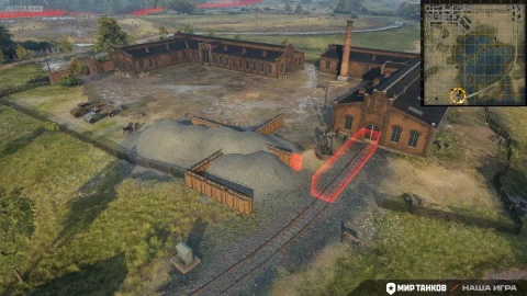 Изменения на карте «Лайв Окс» из обновления 1.38 в Мире танков