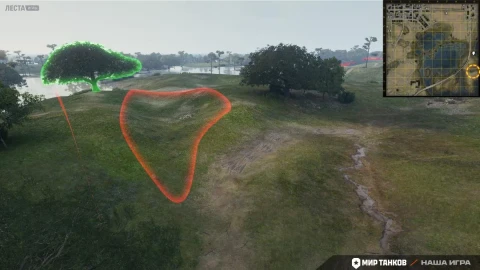 Изменения на карте «Лайв Окс» из обновления 1.38 в Мире танков