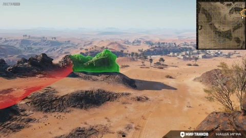 Изменения на карте «Песчаная река» в обновлении 1.38 Мир танков