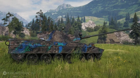 2D-стиль «Пульс земли» в World of Tanks 2D-стиль «Пульс земли» в World of Tanks