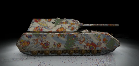 Новый 2D-стиль «Дух праздника» в Мире танков