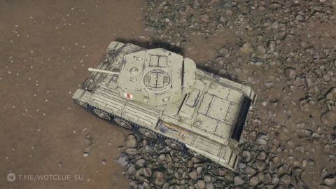 Танк Cromwell A из обновления 2.1 в World of Tanks