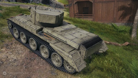 Танк Cromwell A из обновления 2.1 в World of Tanks