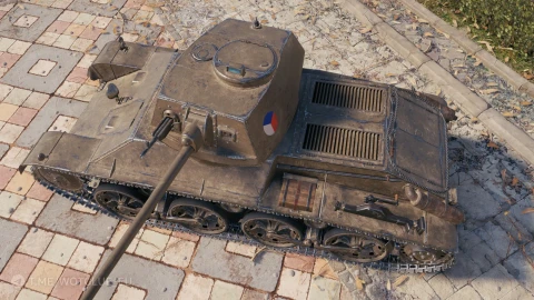 Танк Škoda T 15A из обновления 2.1 в World of Tanks