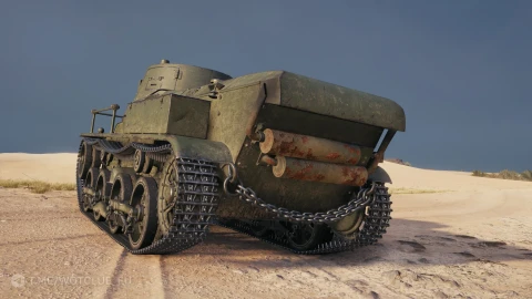 Танк Strv m/31 из обновления 2.1 в World of Tanks