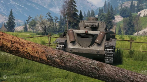 Танк B.W.(Rh) из обновления 2.1 в World of Tanks