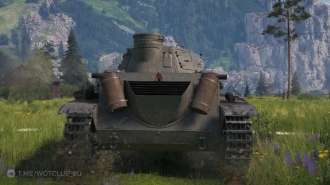 Танк B.W.(Rh) из обновления 2.1 в World of Tanks