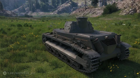 Танк B.W.(Rh) из обновления 2.1 в World of Tanks