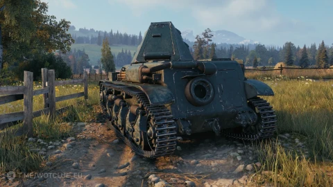 Танк R35/FCM 36 из обновления 2.1 в World of Tanks