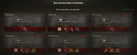 Боевые задачи ко Дню ракетных войск и артиллерии в Мире танков