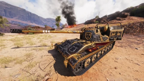 ПТ-САУ 10 уровня Roland в Мире танков