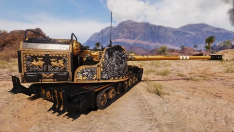 ПТ-САУ 10 уровня Roland в Мире танков