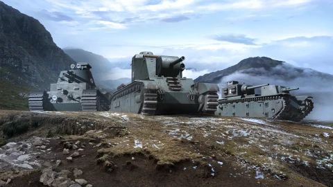 Релиз подветки супертяжей Франции в WOT Console. Часть 1 Релиз подветки супертяжей Франции в WOT Console. Часть 1