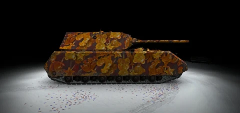 2D-стиль «Карамельный тактический» из события «Наш Новый год» 2026 в Мире танков