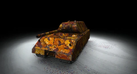 2D-стиль «Карамельный тактический» из события «Наш Новый год» 2026 в Мире танков