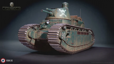 Релиз подветки супертяжей Франции в WOT Console. Часть 2 Релиз подветки супертяжей Франции в WOT Console. Часть 2