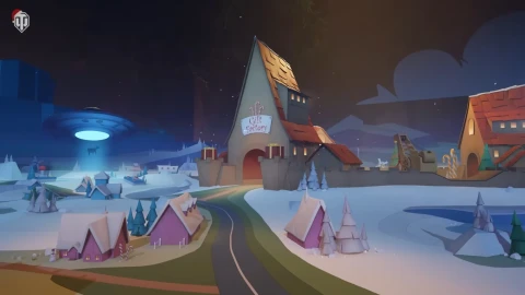 Режим «Зимний рейд» 2025 в World of Tanks