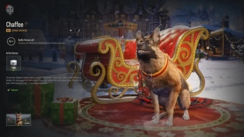 Первый питомец — оставьте Чаффи навсегда в Новогоднем наступлении 2026 World of Tanks