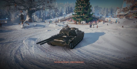 Танк Дуплет из Новогодних контейнеров в Мире танков. Наш новый год 2026