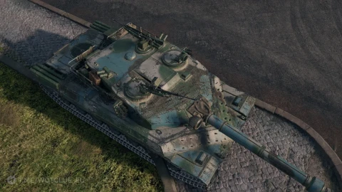 3D-стиль «Береговая охрана» для танка BZ-75 в World of Tanks