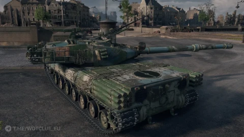 3D-стиль «Береговая охрана» для танка BZ-75 в World of Tanks