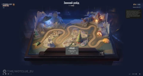 «Зимний рейд» 2025: волшебный миниатюрный мир в World of Tanks!