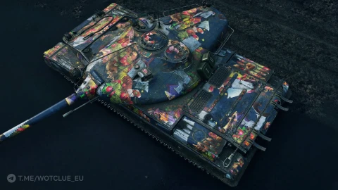 2D-стиль «Новогодний календарь 2025-2026» в World of Tanks