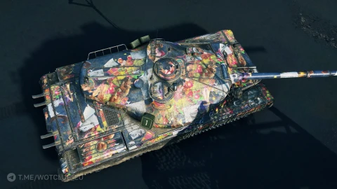 2D-стиль «Новогодний календарь 2025-2026» в World of Tanks