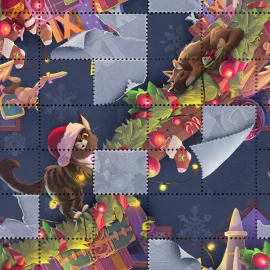 2D-стиль «Новогодний календарь 2025-2026» в World of Tanks