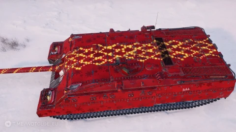 2D-стиль «Праздник к нам пришёл» в World of Tanks 2D-стиль «Праздник к нам пришёл» в World of Tanks