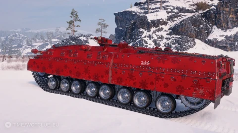 2D-стиль «Праздник к нам пришёл» в World of Tanks 2D-стиль «Праздник к нам пришёл» в World of Tanks