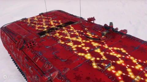 2D-стиль «Праздник к нам пришёл» в World of Tanks 2D-стиль «Праздник к нам пришёл» в World of Tanks