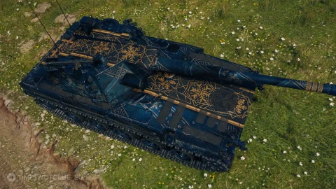 2D-стиль «Чертоги зимы» в World of Tanks 2D-стиль «Чертоги зимы» в World of Tanks