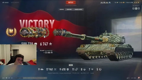 Почти 18 000 урона на 11 лвл — новый рекорд EU сервера World of Tanks