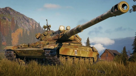 Новый 2D-стиль «Енотовидный. Вариант 7» в Мире танков