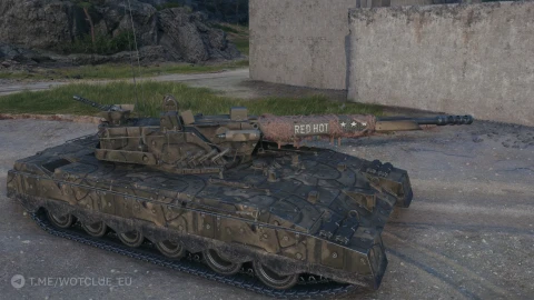 Уникальная кастомизация танка 11 уровня Ares 90 C в World of Tanks